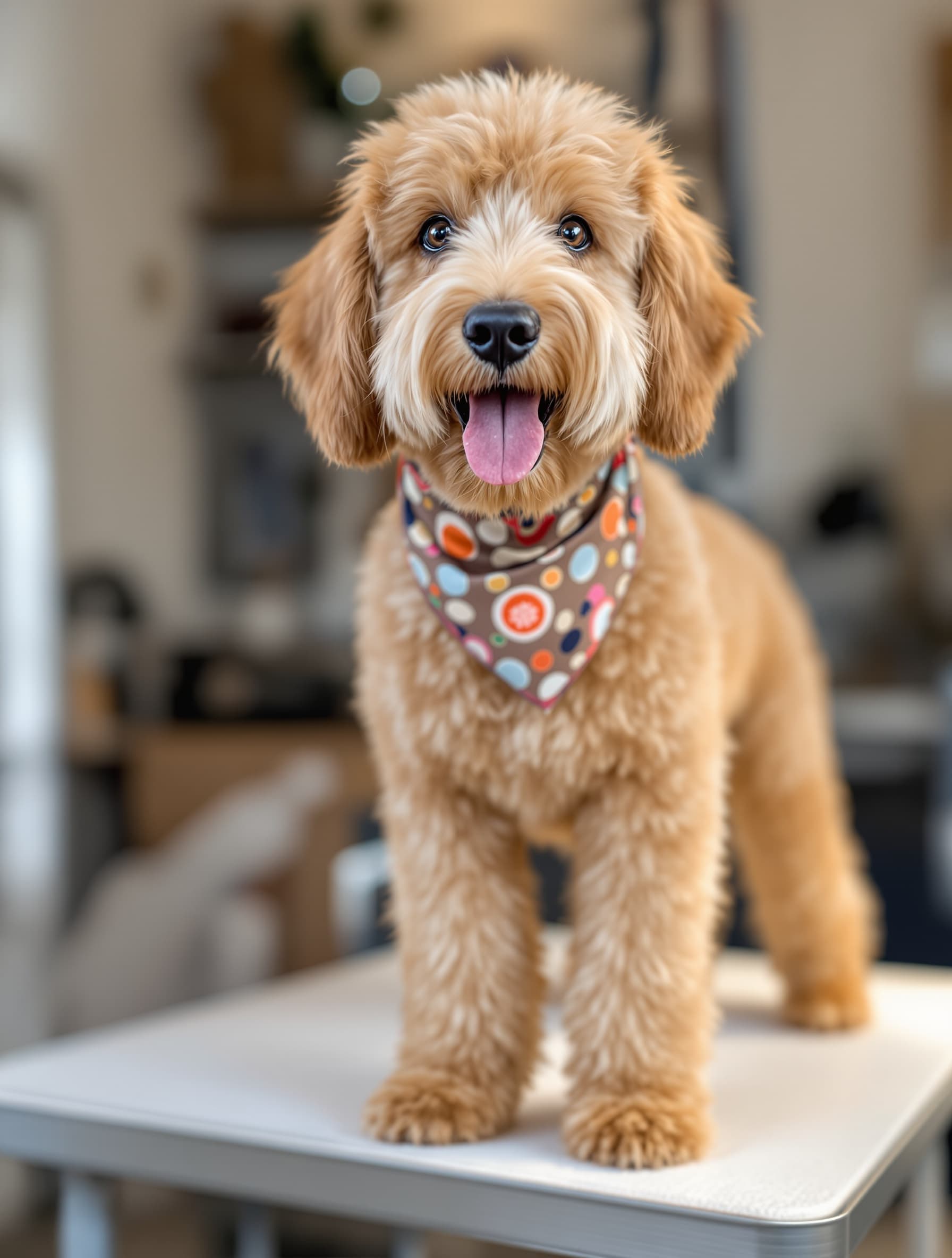Dog after full groom San Antonio